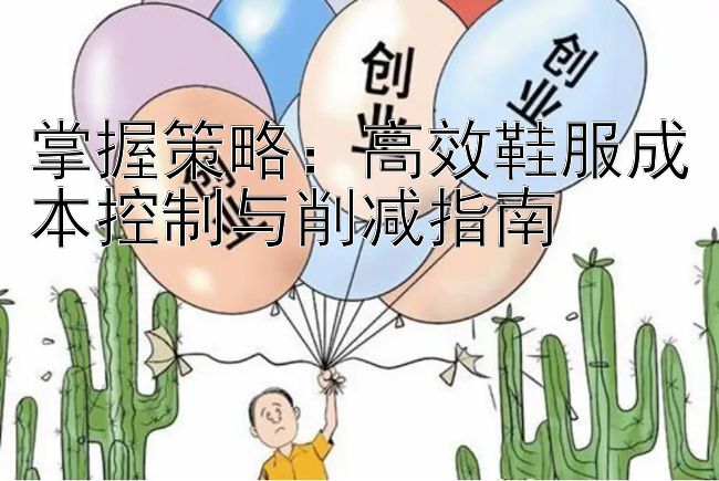 掌握策略：高效鞋服成本控制与削减指南