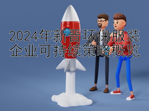 2024年新晋环保服装企业可持续策略概览