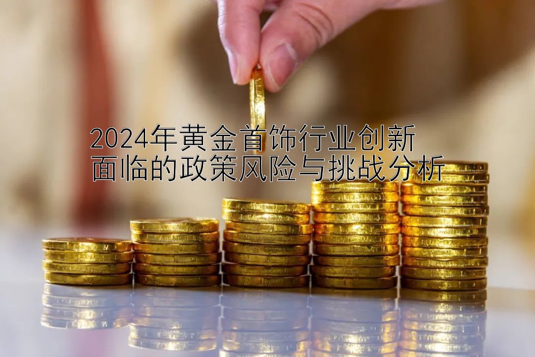 2024年黄金首饰行业创新  
面临的政策风险与挑战分析