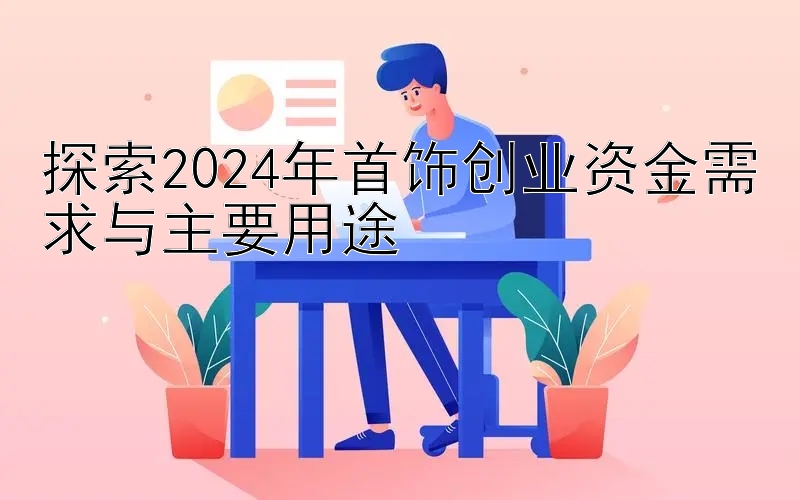 探索2024年首饰创业资金需求与主要用途